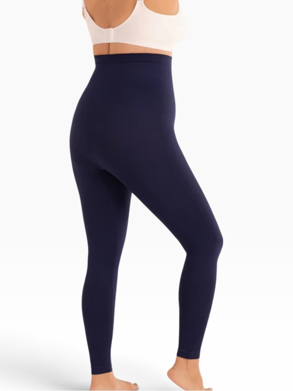 Shapermint High‑Waisted Shaping Leggings NWOT | Small • Blue - Picture 3 of 3